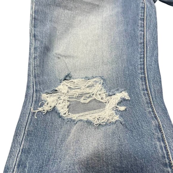 Rolla's Australia NWT Women's Medium Wash Mid Rise Miller Cropped Jeans 32/28 - Picture 14 of 16